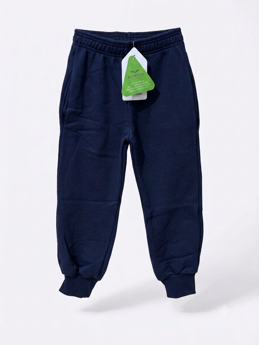 Hunter Navy Jog Pants Cuff Leg 2603, Size: Age 2/3