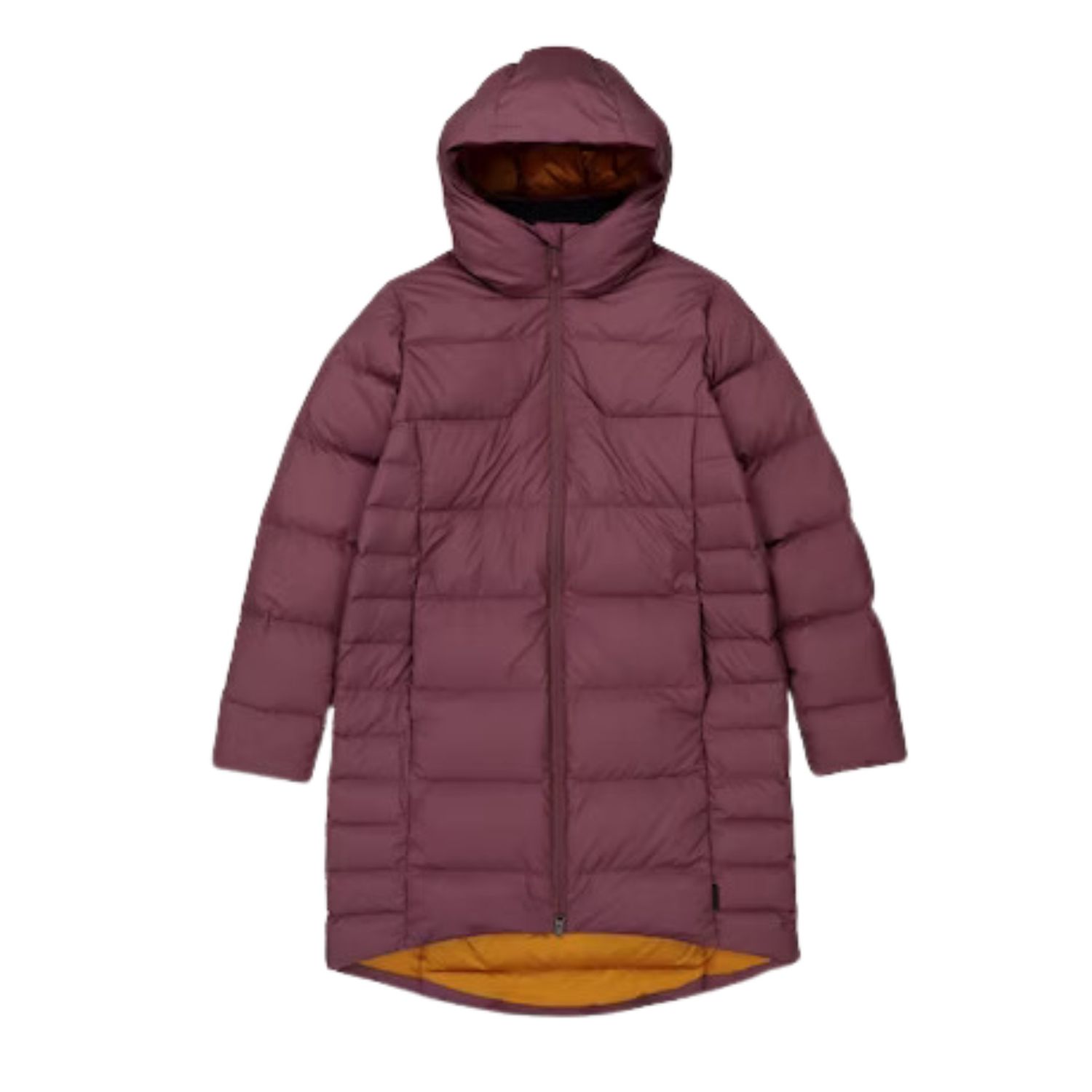 Epiq Longline Down Coat, Colour: Mahogany, Size: 8