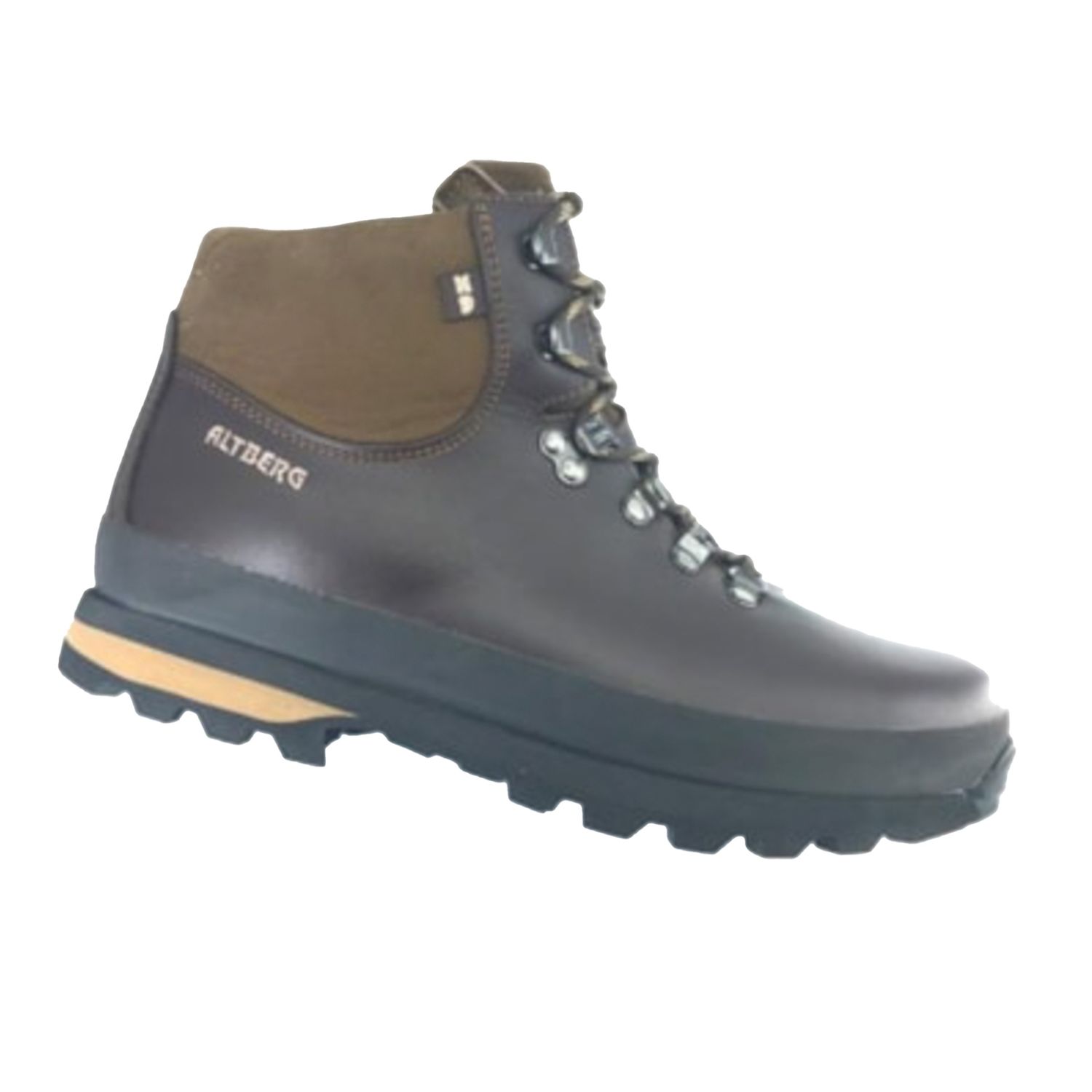 ALTBERG FREMINGTON MENS BOOT WIDE FIT, Colour: MID BROWN, Fitting: WIDE, Size: 9