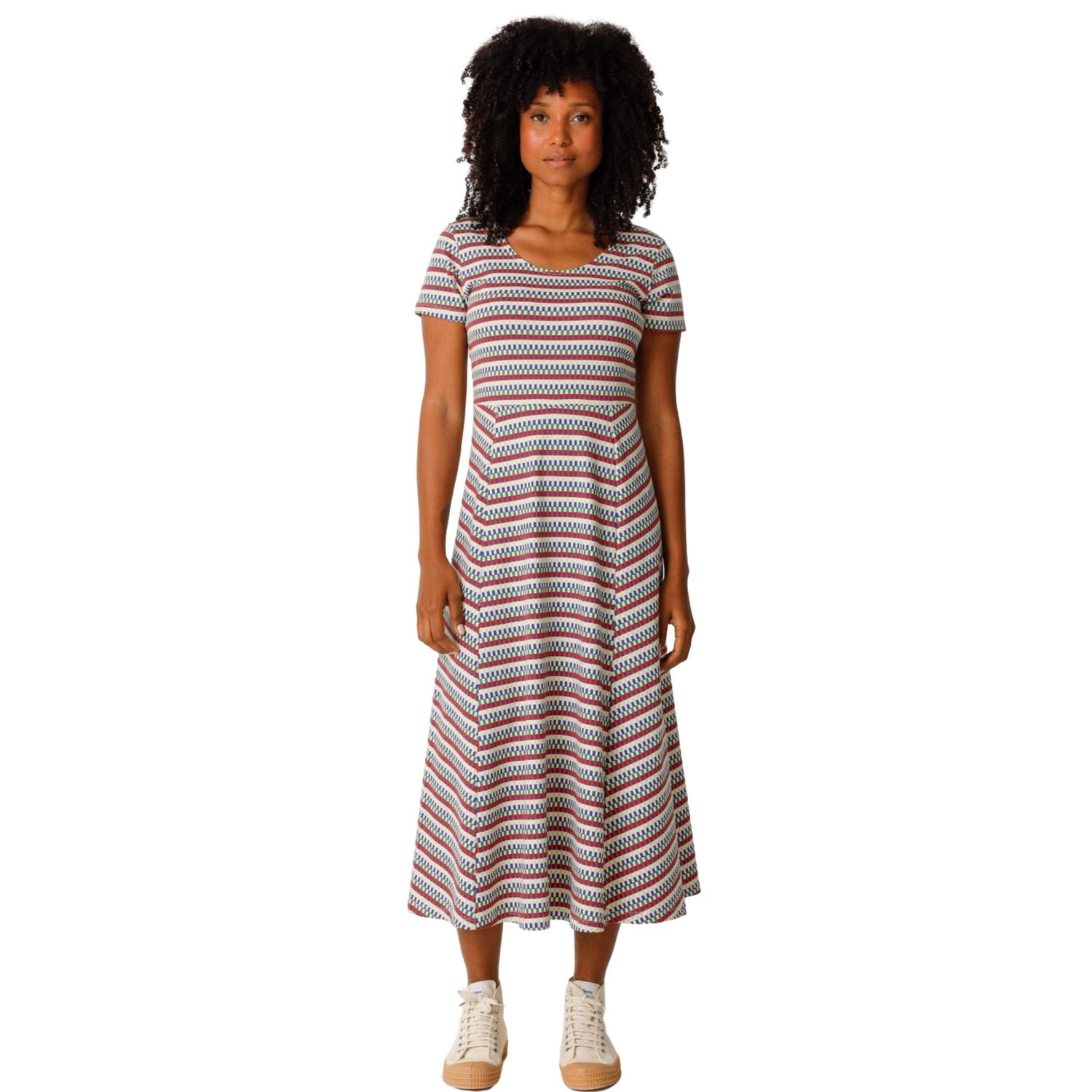 Maitte GOTS Dress, Colour: Multicolour, Size: 8