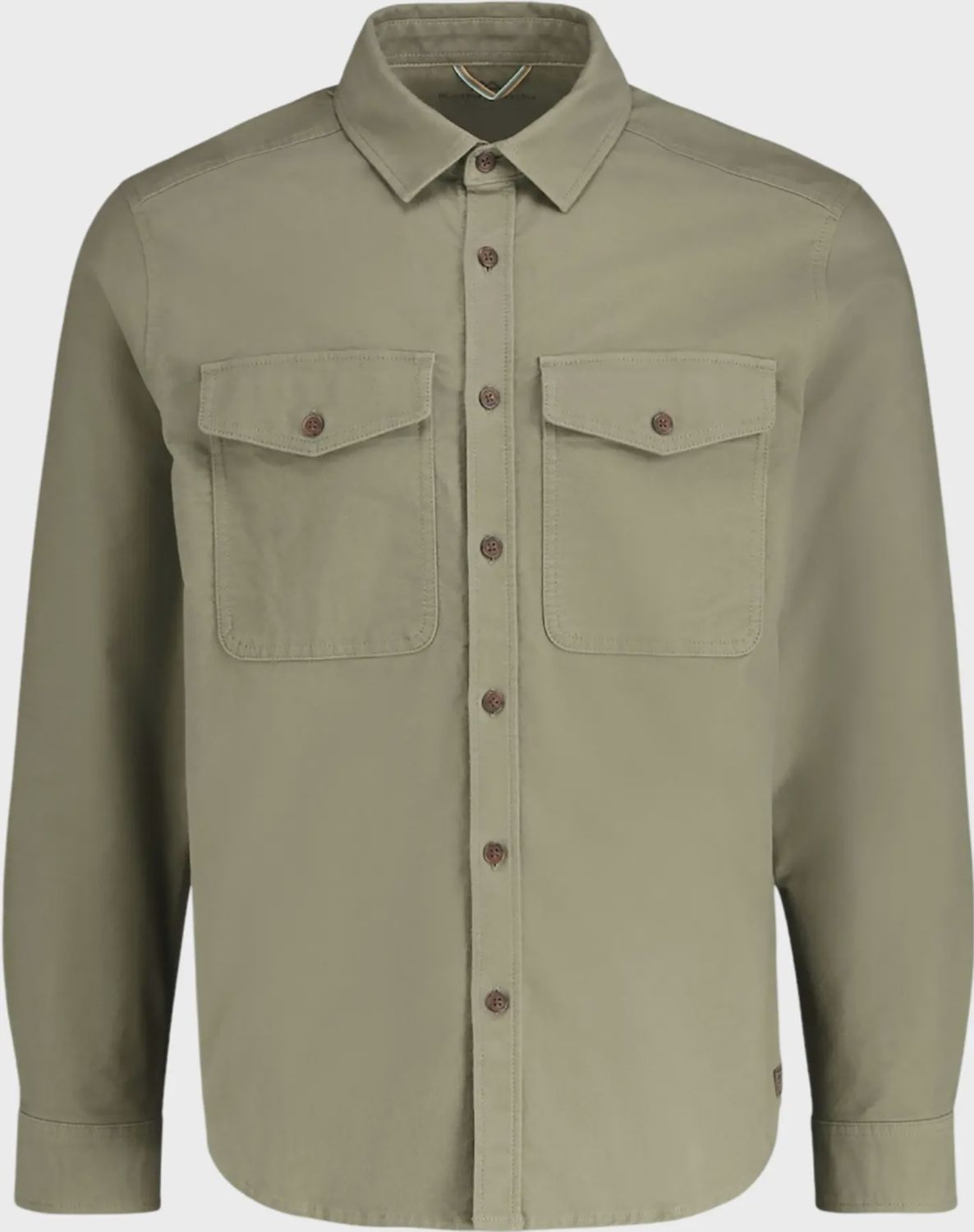 Huntly Moleskin Mens Long Sleeve Shirt, Colour: Beech, Size: S, Style: KB0222