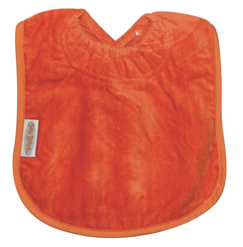 Towel Plain Large Bib Orange 18680