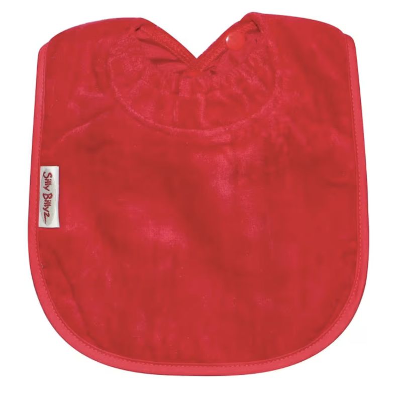 Towel Plain Large Bib Red 18672