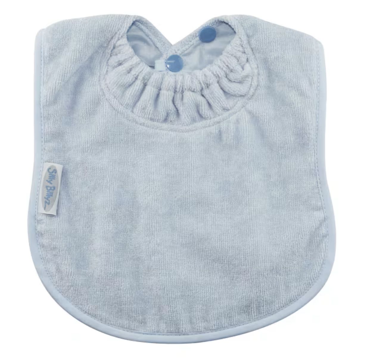 Towel Plain Large Bib Dusty Blue 116647