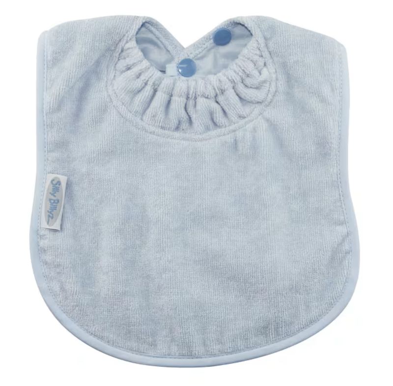 Towel Plain Large Bib Dusty Blue 116647
