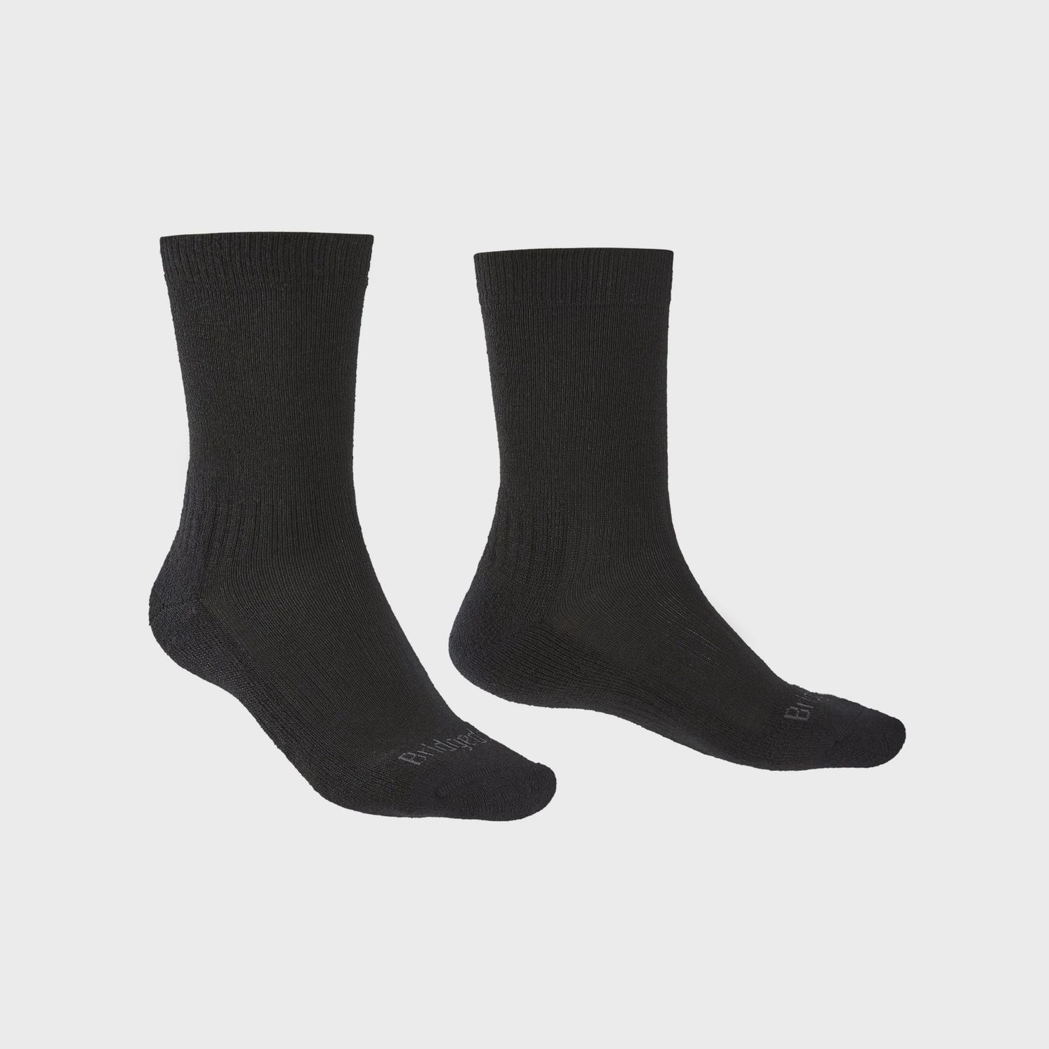 Hike Lightweight Merino Performance Mens Boot Socks, Colour: Black, Size: M, Style: 710152