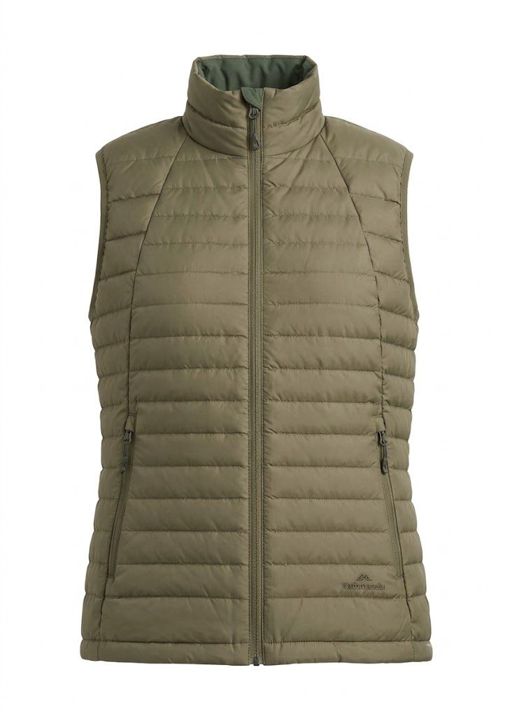 Heli R Womens 600 Fill Lightweight Gilet, Colour: Beech, Size: XS