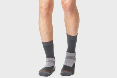 Hike Midweight Merino Performance Mens Boot Socks | Gunmetal