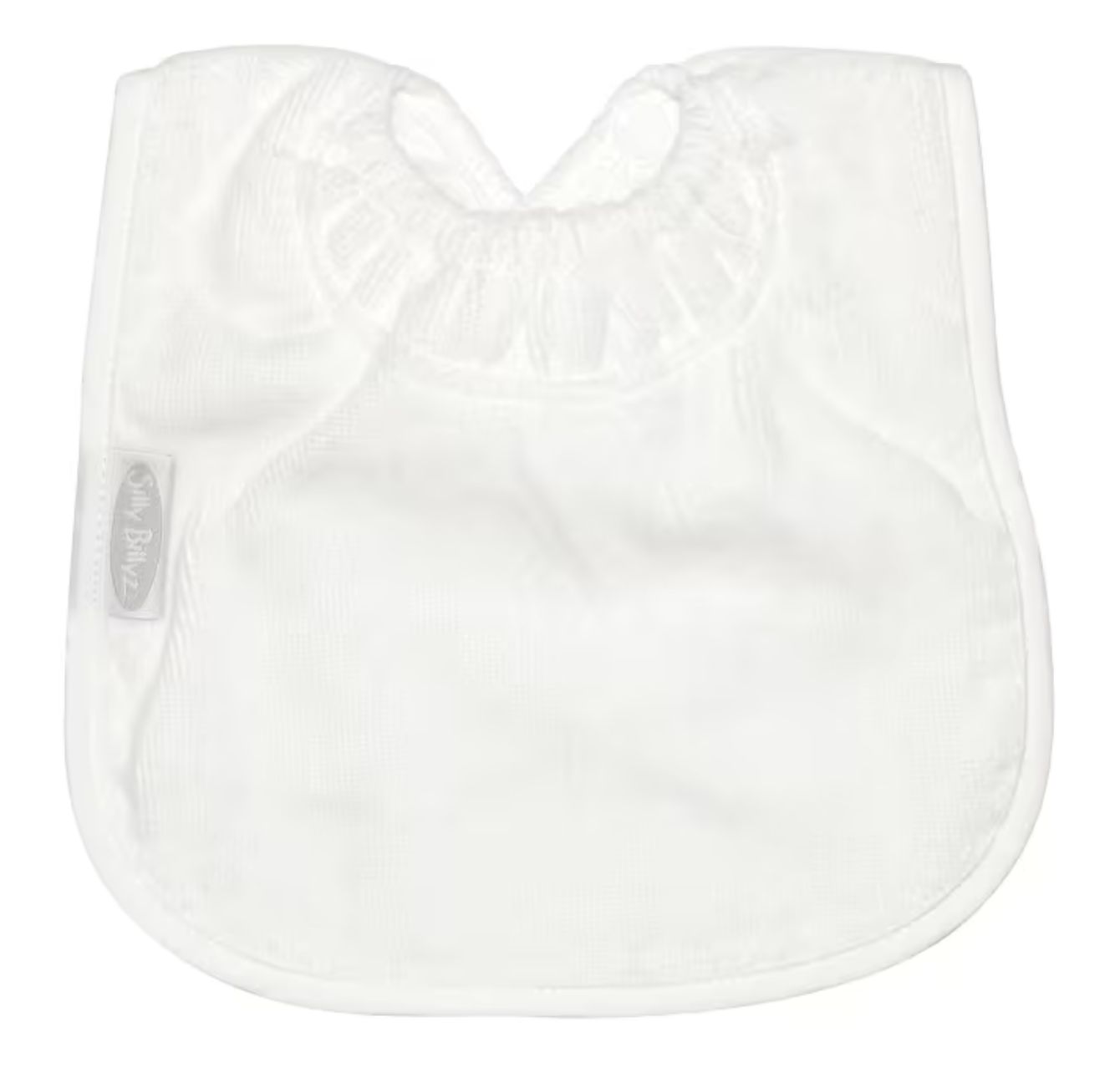 Towel Plain Large Bib White 18663