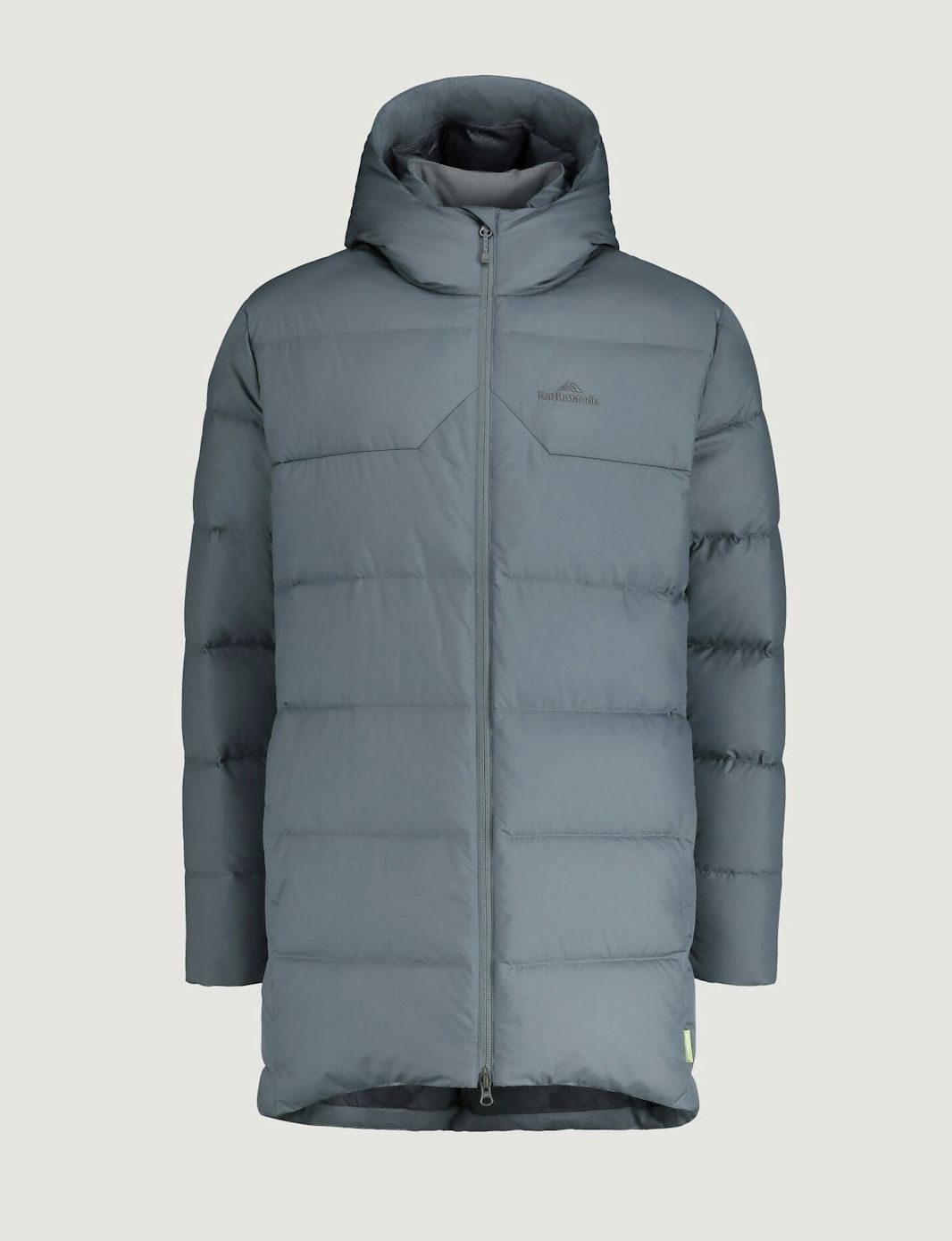 Epiq Mens Longline Down Coat, Colour: Light Night, Size: S, Style: KA1378