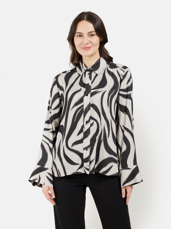 Zebra Print Blouse 218058