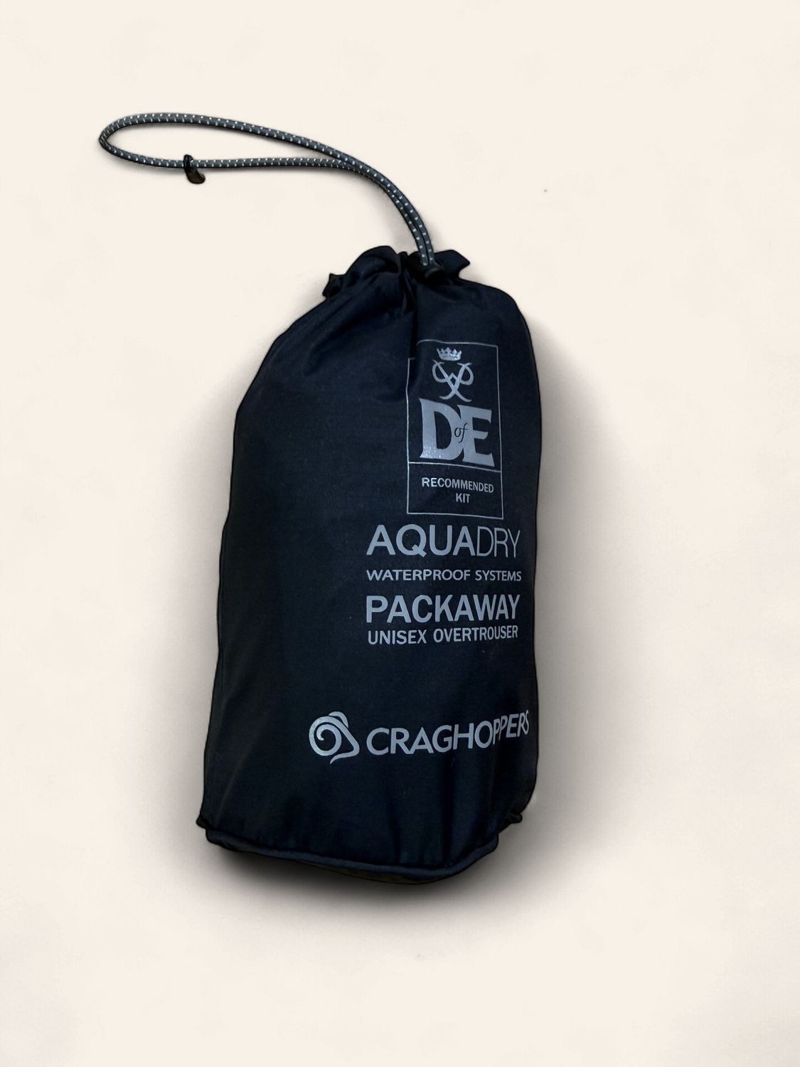 Unisex Ascent II Waterproof Over Trouser | Black CUW029, Fitting: Short, Size: XS