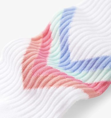 Girls Cool Chevron Tube Socks