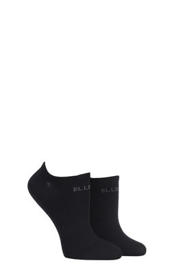 Ladies 2 Pack Bamboo No Show Socks SA14