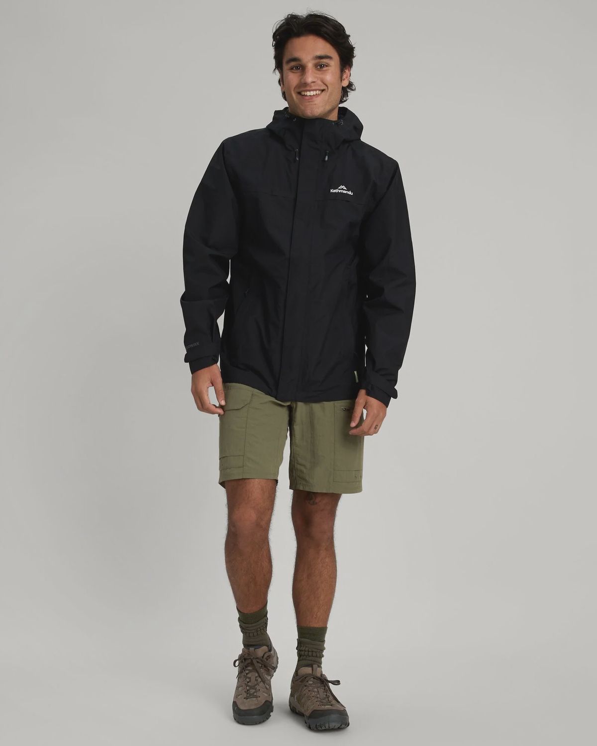 Men's Bealey GORE-TEX® Rain Jacket - Black, Size: S, Style: KA0676