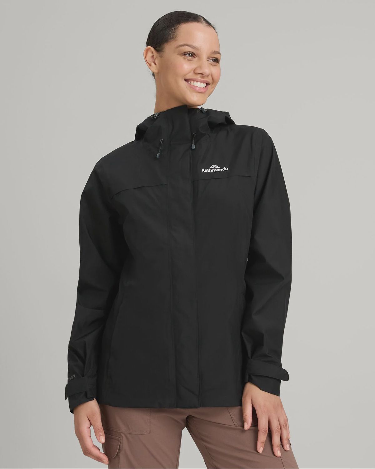 Women's Bealey GORE-TEX® Rain Jacket - Black, Size: 8, Style: KA0675