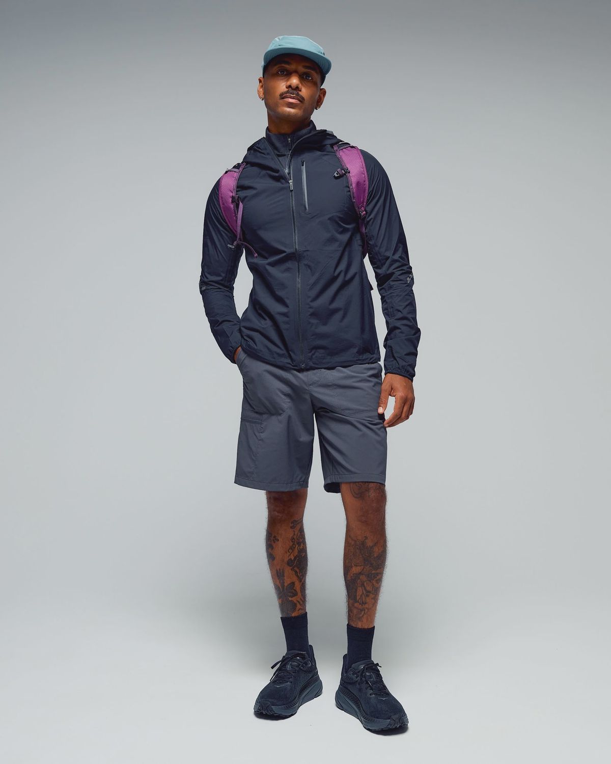 Men’s Seeker 2.5L Rain Jacket - Black Stingray, Size: S, Style: KB0652