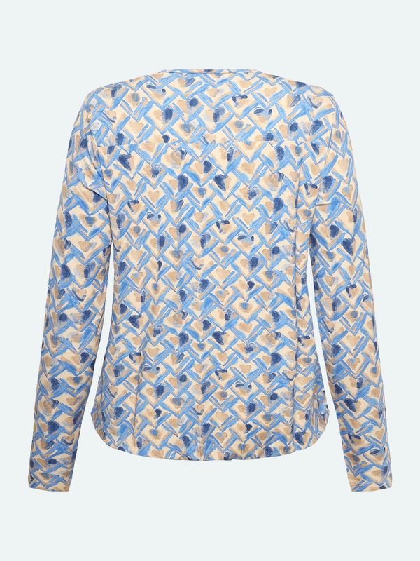 AOP V-Neck Top 218539