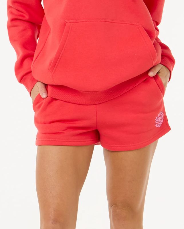 Icons Of Surf Short - Hibiscus Red