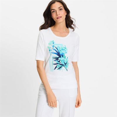 Ocean Breeze Print Edda Top 11105034