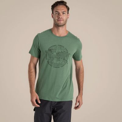 Men's Lucent II Short Sleeved T-Shirt | Mangrove Green