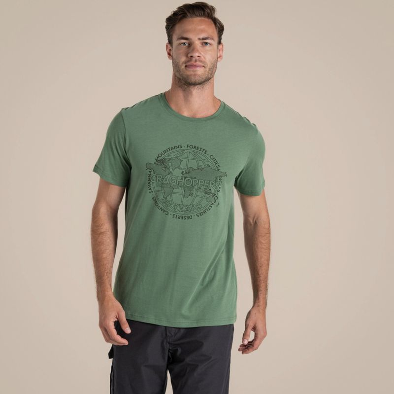 Men's Lucent II Short Sleeved T-Shirt | Mangrove Green