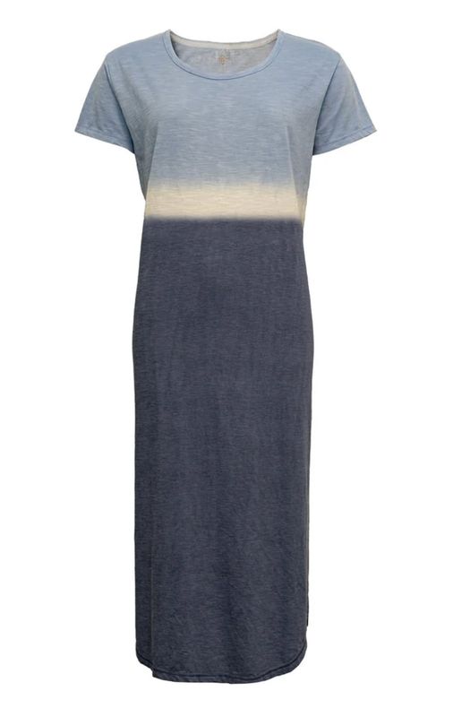 Tie Dye Dress - Blue Mix