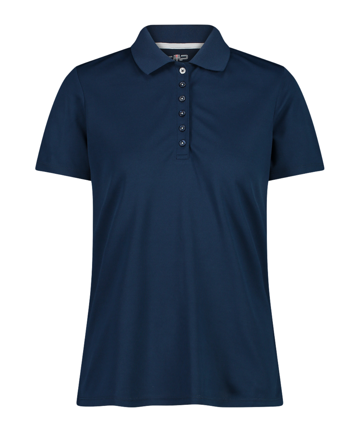 Women's Piquet Polo Shirt 3T59676 - Blue-Stone