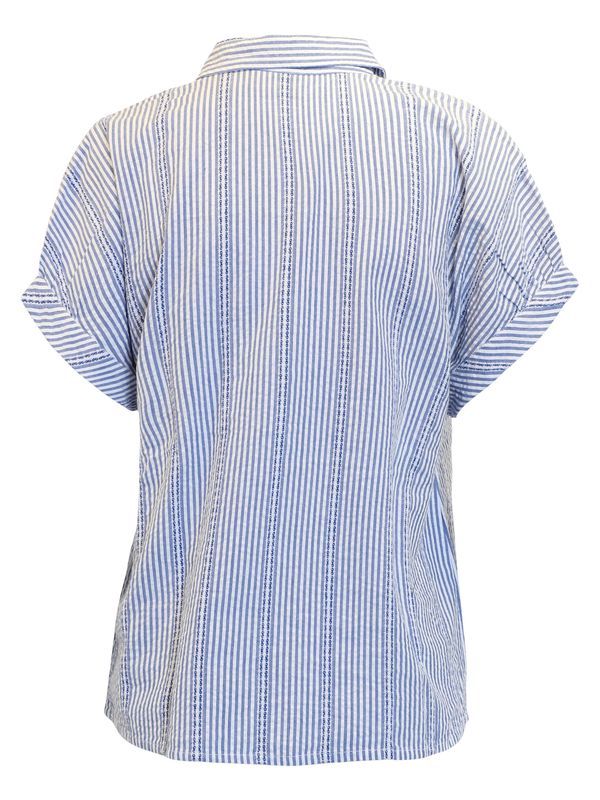 Sky Blue Striped Shirt 218975