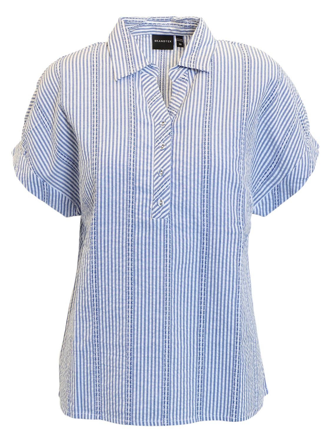 Sky Blue Striped Shirt 218975