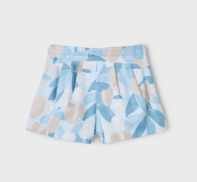 Girl Printed Skort 3905 - Sky