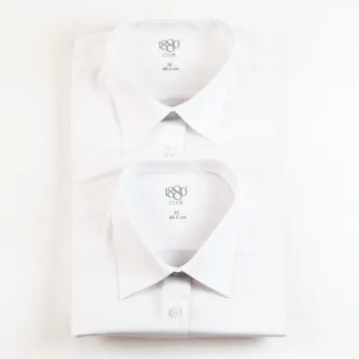 Junior Girls Venice Long Sleeve Blouse Twin Pack - White