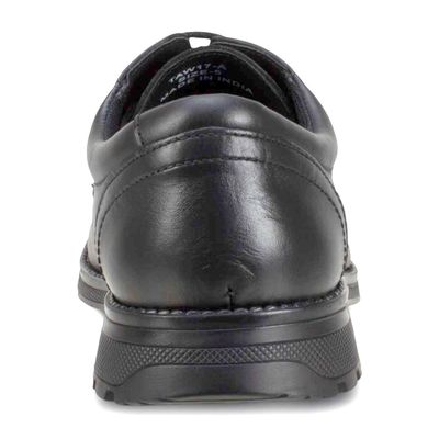 Clerk Tyson Black Leather Shoes - Senior