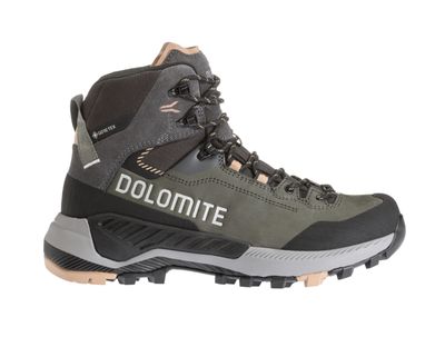 Vernale Leather High GTX Women's Boots - Silver Green/Sand Pink