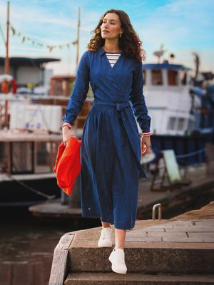 Fern Dress Blue Denim
