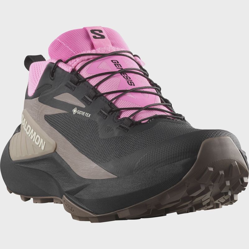 GENESIS GORE-TEX Women's Trail Running Shoes -Cyclamen/Black