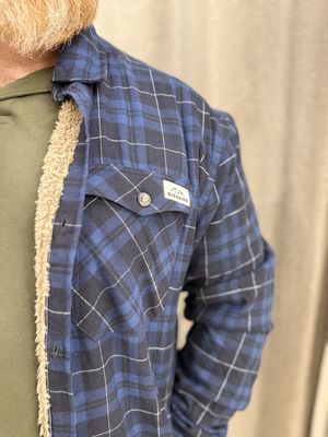 Sequoia Sherpa Overshirt - Navy