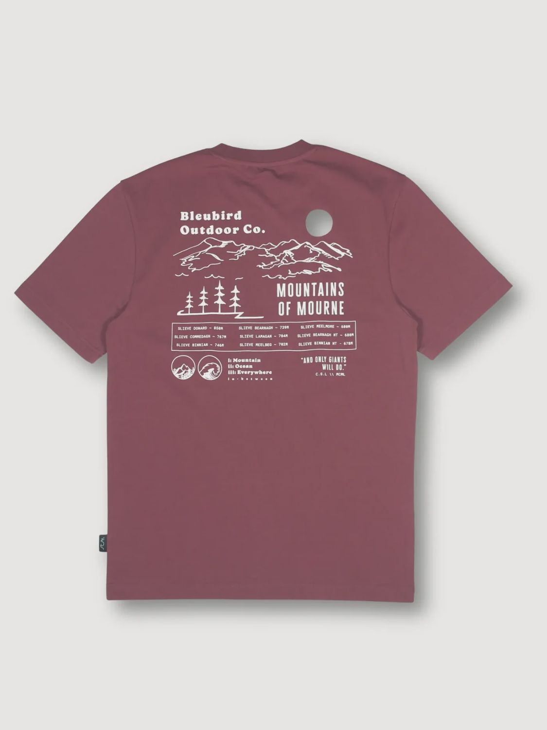 Slieve Tee | Berry, Size: XS