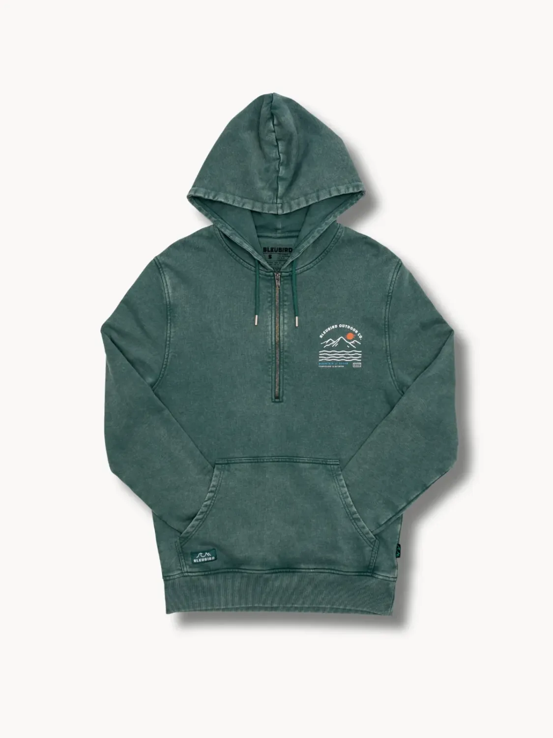 Dawn Zipper Hood - Willow, Size: XS