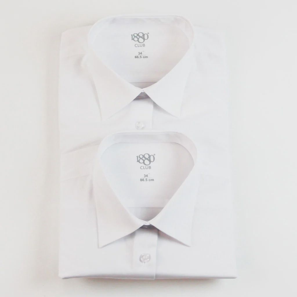 Florence Senior Girls Short Sleeve Slim Fit Shirt Twin Pack