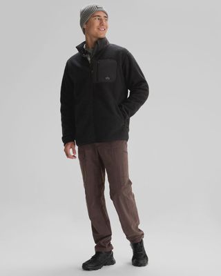 Men's Co-Z High Pile Jacket - Black