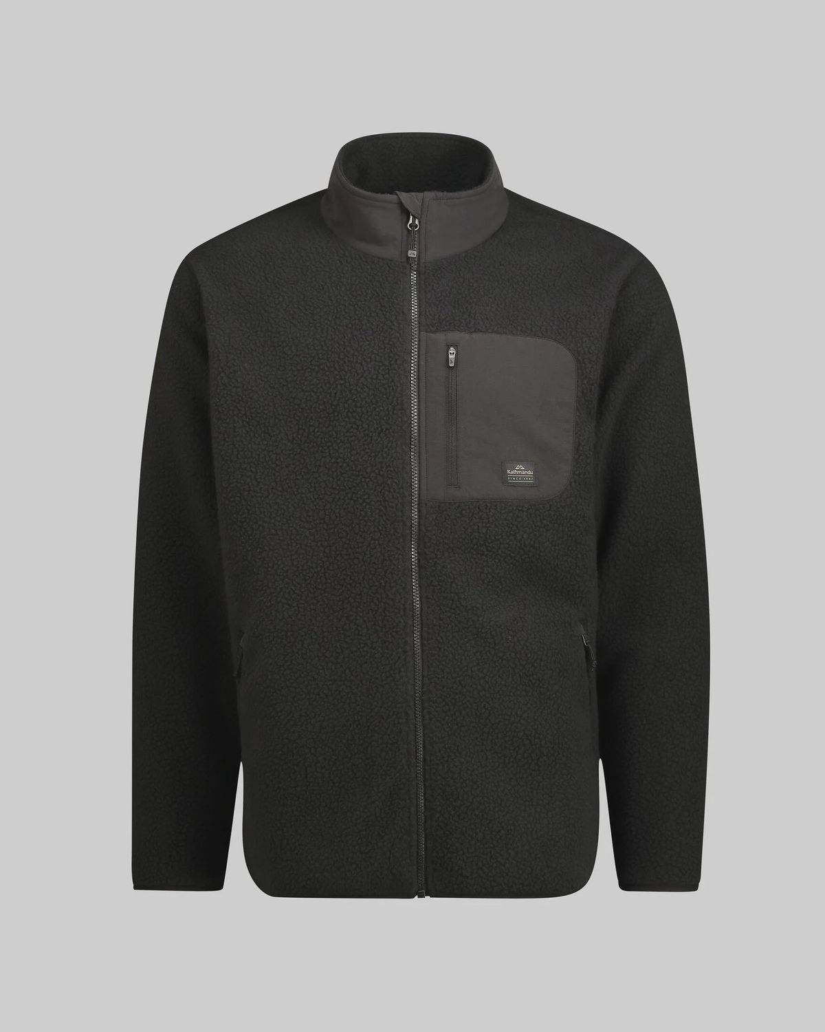 Men's Co-Z High Pile Jacket - Black, Size: S, Style: KB0922