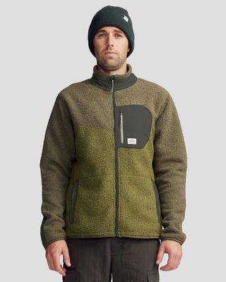 Men's Co-Z High Pile Jacket - Light Moss