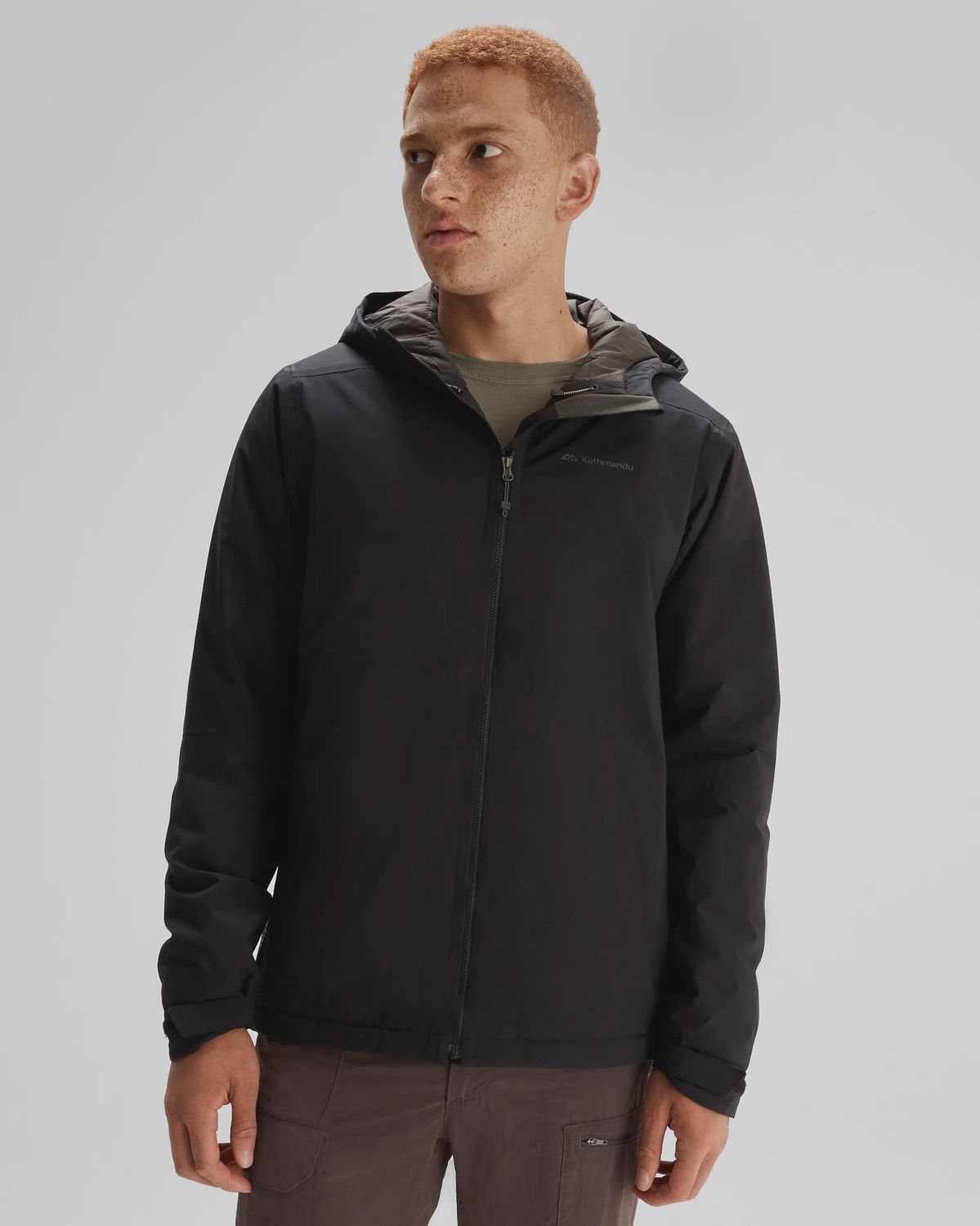 Men's Trailhead 2L NovaLOFT Insulated Rain Jacket - Black Stingray