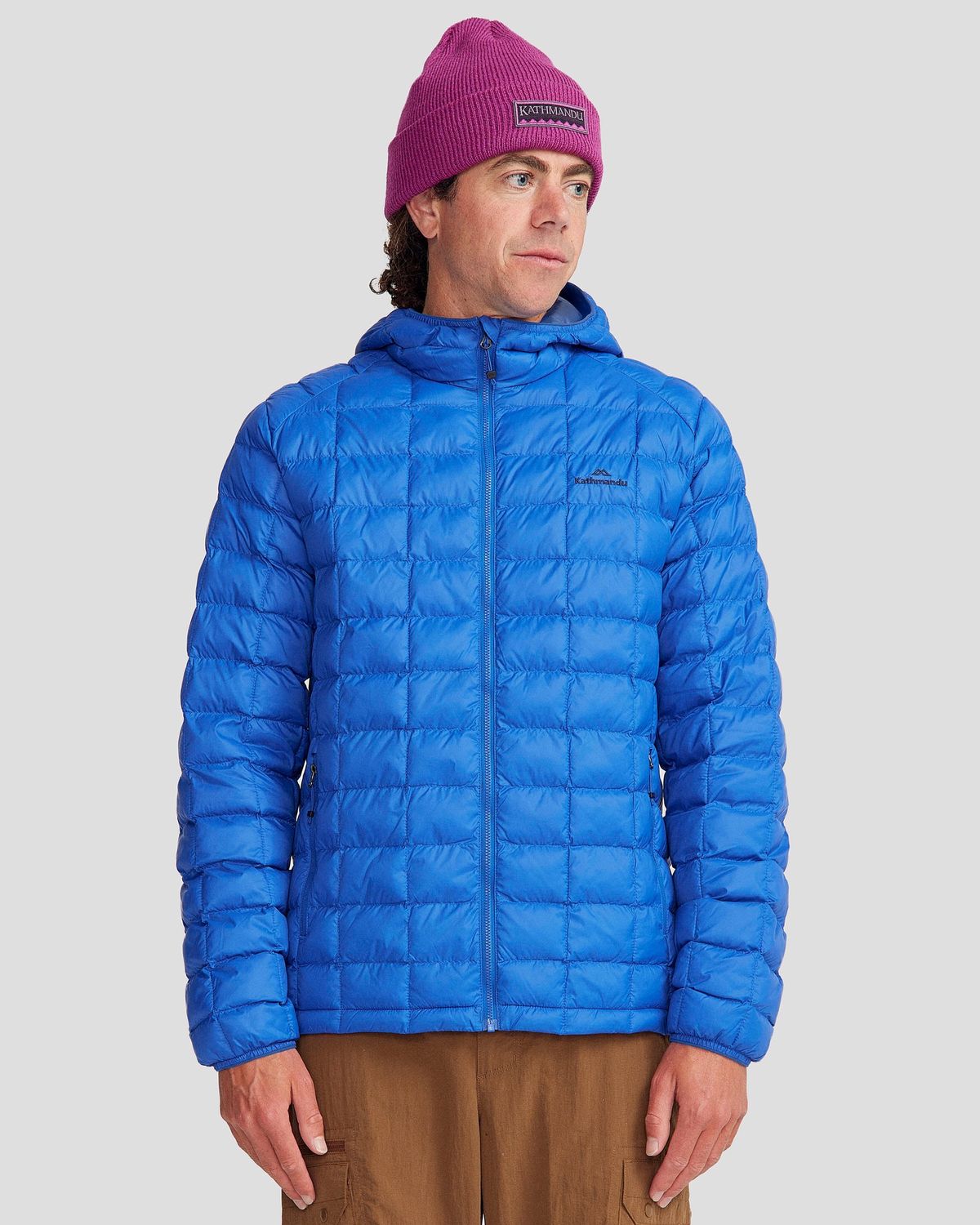 Men's Heli Insulated Hooded Jacket - Peak Blue