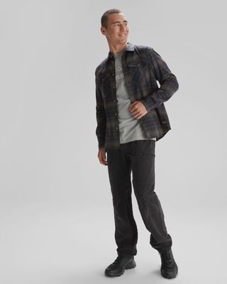 Carrillon HF Mens Long Sleeve Shirt - Charcoal