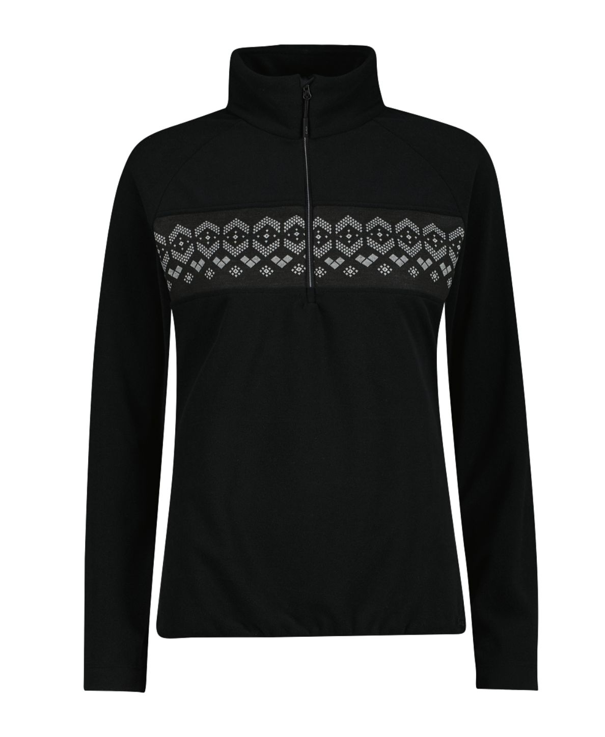 Women's Arctic 1/2 Zip Fleece 35J0456 - Black, Size: 36