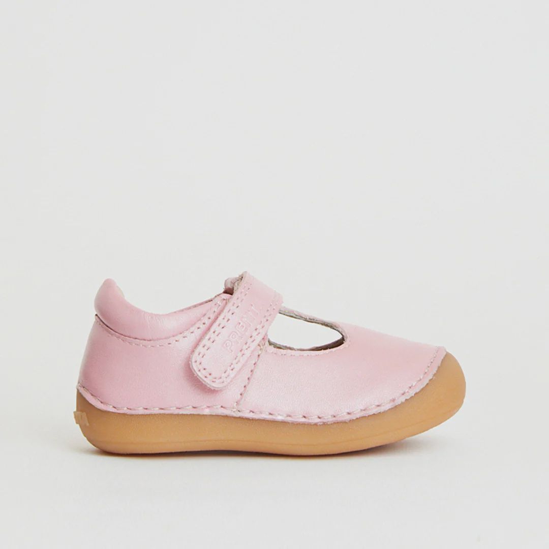 Atlas Pink Metallic First Walker Shoe
