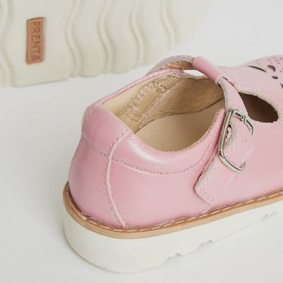 Luna Pink Metallic Girls Shoes