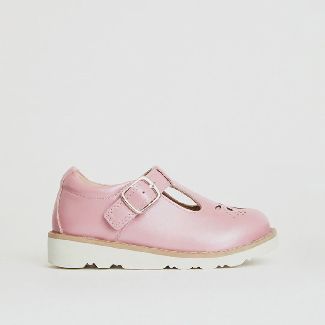 Luna Pink Metallic Girls Shoes